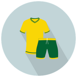 Uniforme De Equipe Camisa De Jogador Camisa De Futebol Ícone