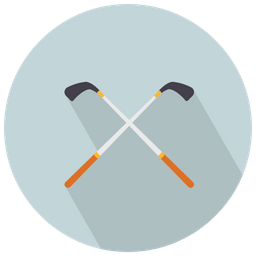 Golf Sticks  Icon