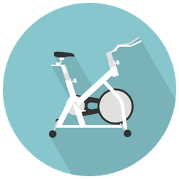 Bicicleta De Exercicio Ícone