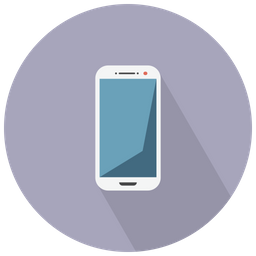 Smart Phone White Phone Mobile Icon