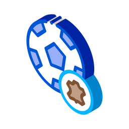 Leather Soccer Ball  Icon