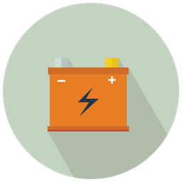 Car Battery Cell  Icon