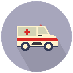 Krankenwagen  Symbol