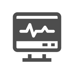 Cardiogram Machine  Icon