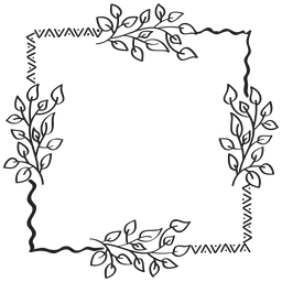 Floral Frame  Icon