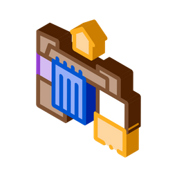 Cardboard House  Icon