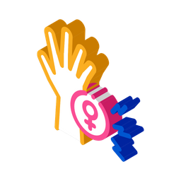 Female Hand  Icon