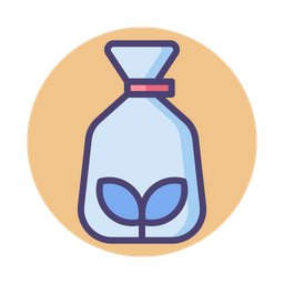 Biogarbage bag  Icon