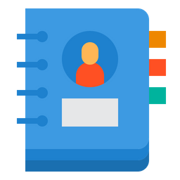 Contact Book  Icon