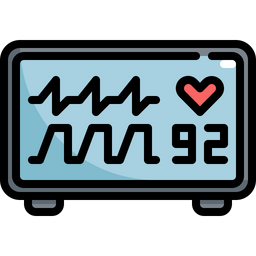 Cardiogram Machine  Icon