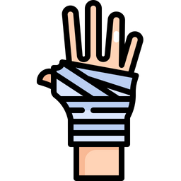 Hand Gauze  Icon