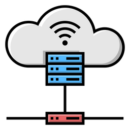 Cloud Server  Icon