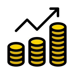 Growth Business Graph  Icon