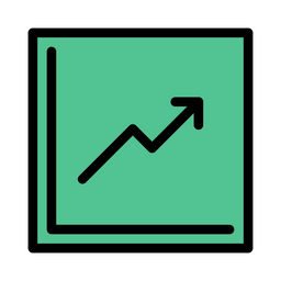 Growth Graph  Icon