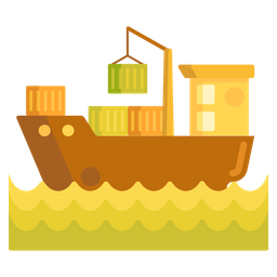 Cargo Barge  Icon