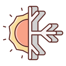 Klimawandel  Symbol