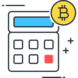 Calculadora de bitcoins  Icono