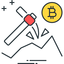 Minería Bitcoin  Icono