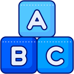 Abc Block  Icon