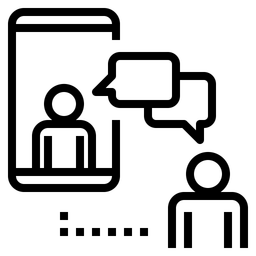 Onlineberatung  Symbol