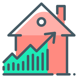 Crescimento do preço imobiliário  Ícone