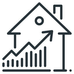 Crescimento do preço imobiliário  Ícone