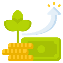 Money Growth  Icon