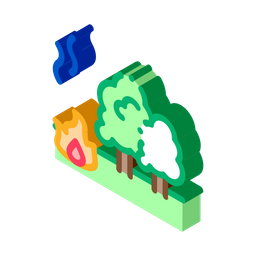 Forest Fire  Icon