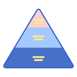 기본 피라미드  아이콘