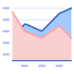 Area Chart  Icon