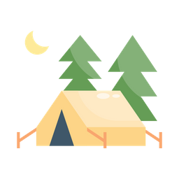 Camping  Icon