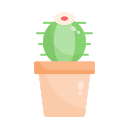 Cactus Pot  Icon