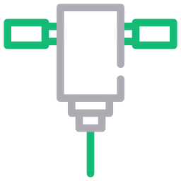 Broca de construção  Ícone