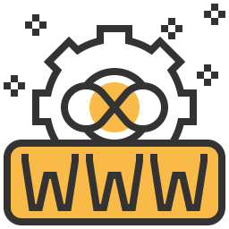 Unlimited Domains Www Icon