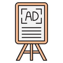 Advertisement Board  Icon