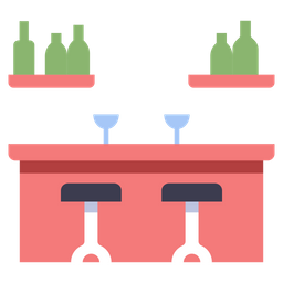 Bar Counter  Icon