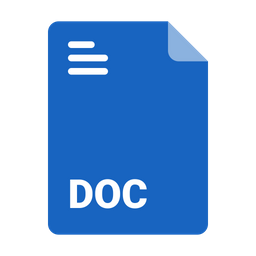 Doc File  Icon