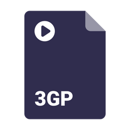 3 Gp File  Icon