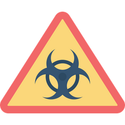 Biological Risk  Icon