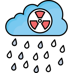 Acid Rain  Icon