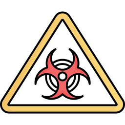 Biological Risk  Icon