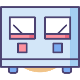 Analog Dc Power Supply  Icon