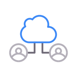 Cloud Group  Icon