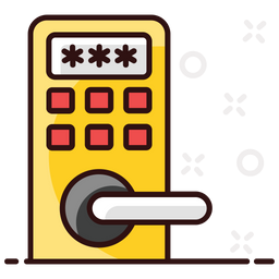 Digital Lock  Icon