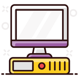 Desktop Computer  Icon