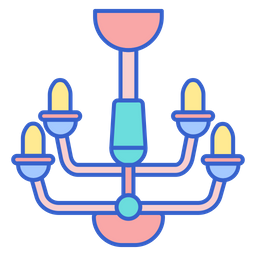 샹들리에  아이콘
