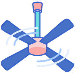 천장 선풍기  아이콘