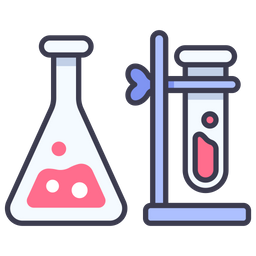 화학 실험  아이콘