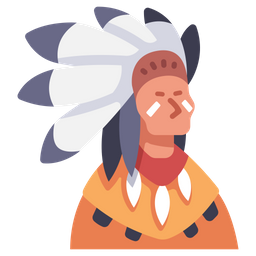 American Tribal  Icon