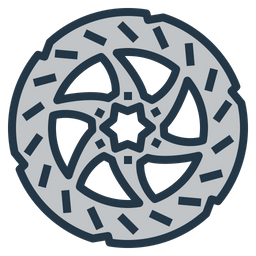 Scheibenbremsen  Symbol